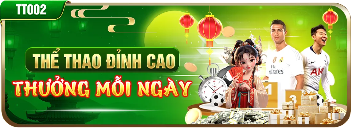 Thưởng nạp lại hàng ngày cho cá cược thể thao